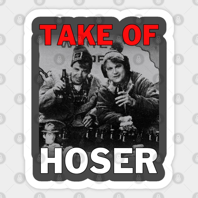 Take Off Hoser Halftone Sticker by Resdis Materials